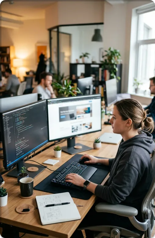 Web development process
